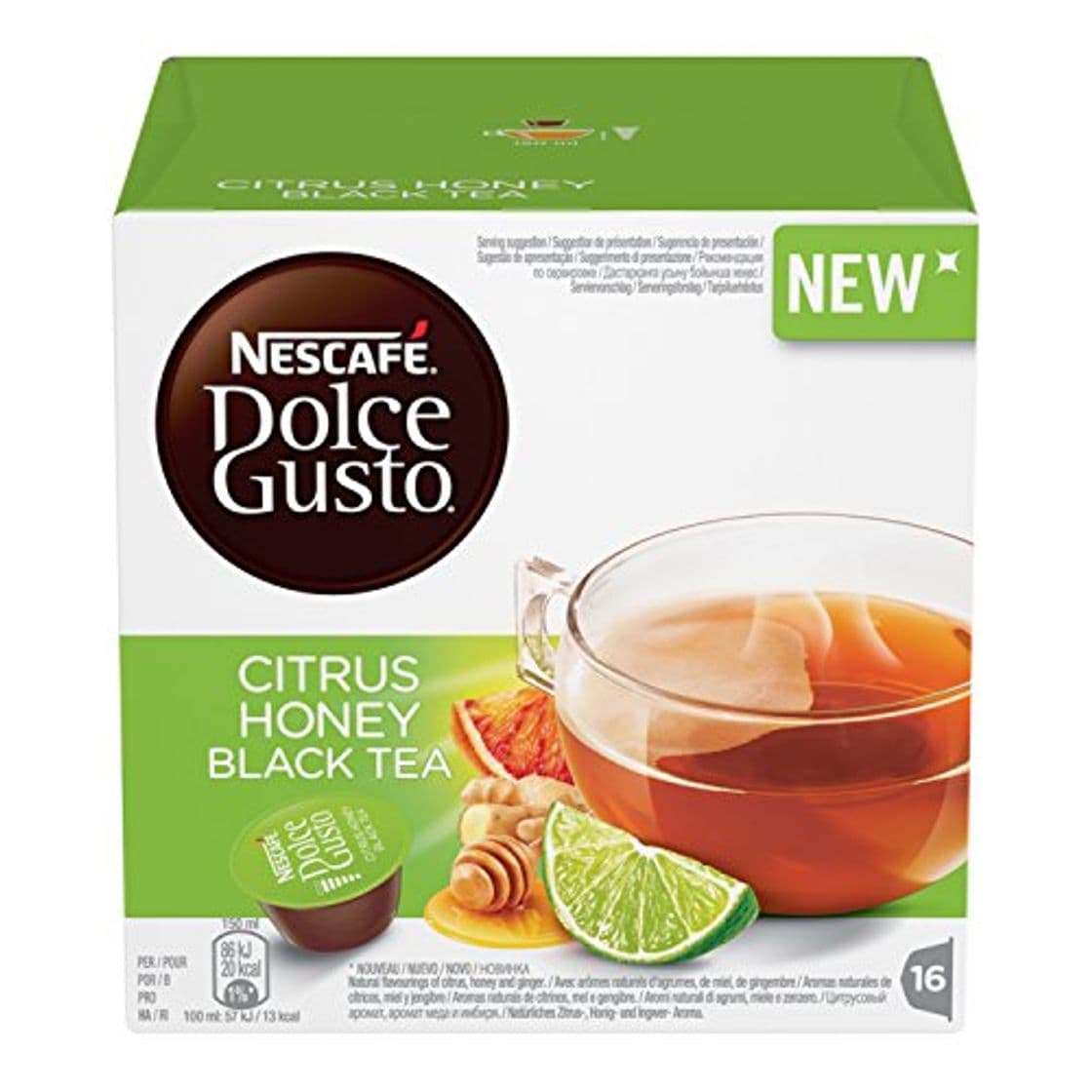 Producto Caja 3 Paquetes Cápsulas Dolce Gusto Te Citrus Honey