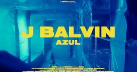 Fashion Azul jbalvin