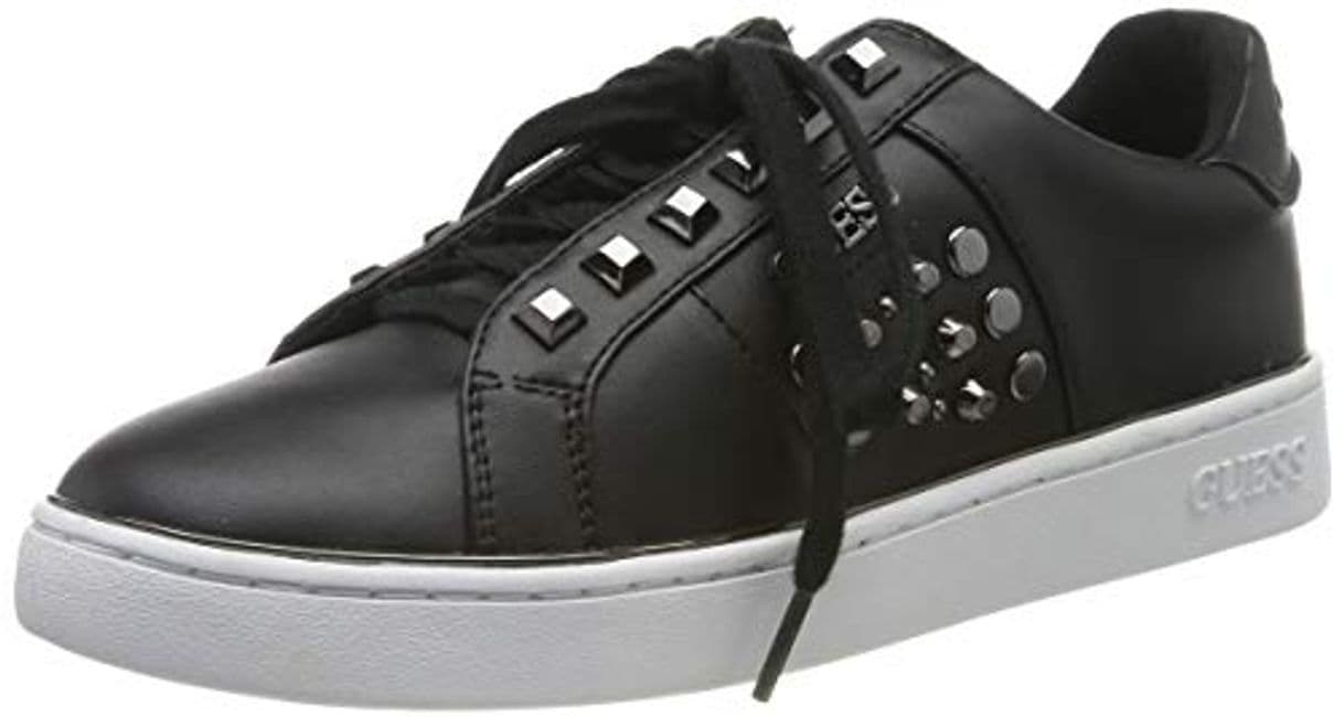 Product Guess Brandi/Active Lady/Leather LIK, Zapatillas de Gimnasia para Mujer, Negro