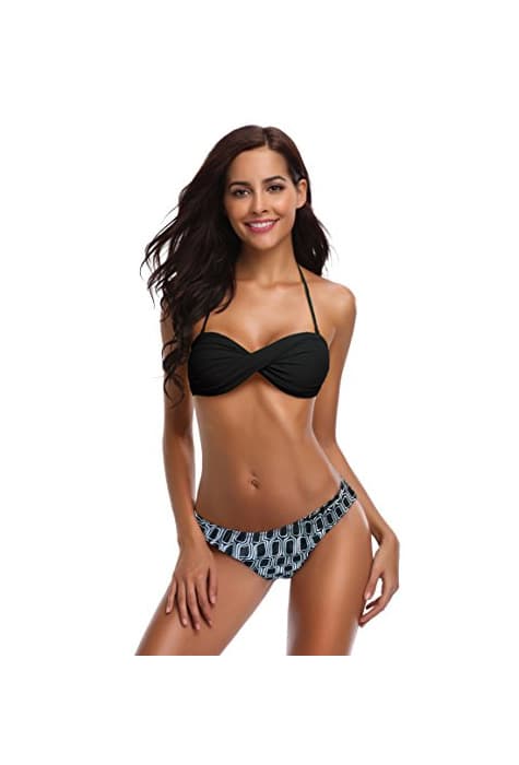 Product SHEKINI Traje de Baño de Dos Piezas Bikini Set Traje de Baño