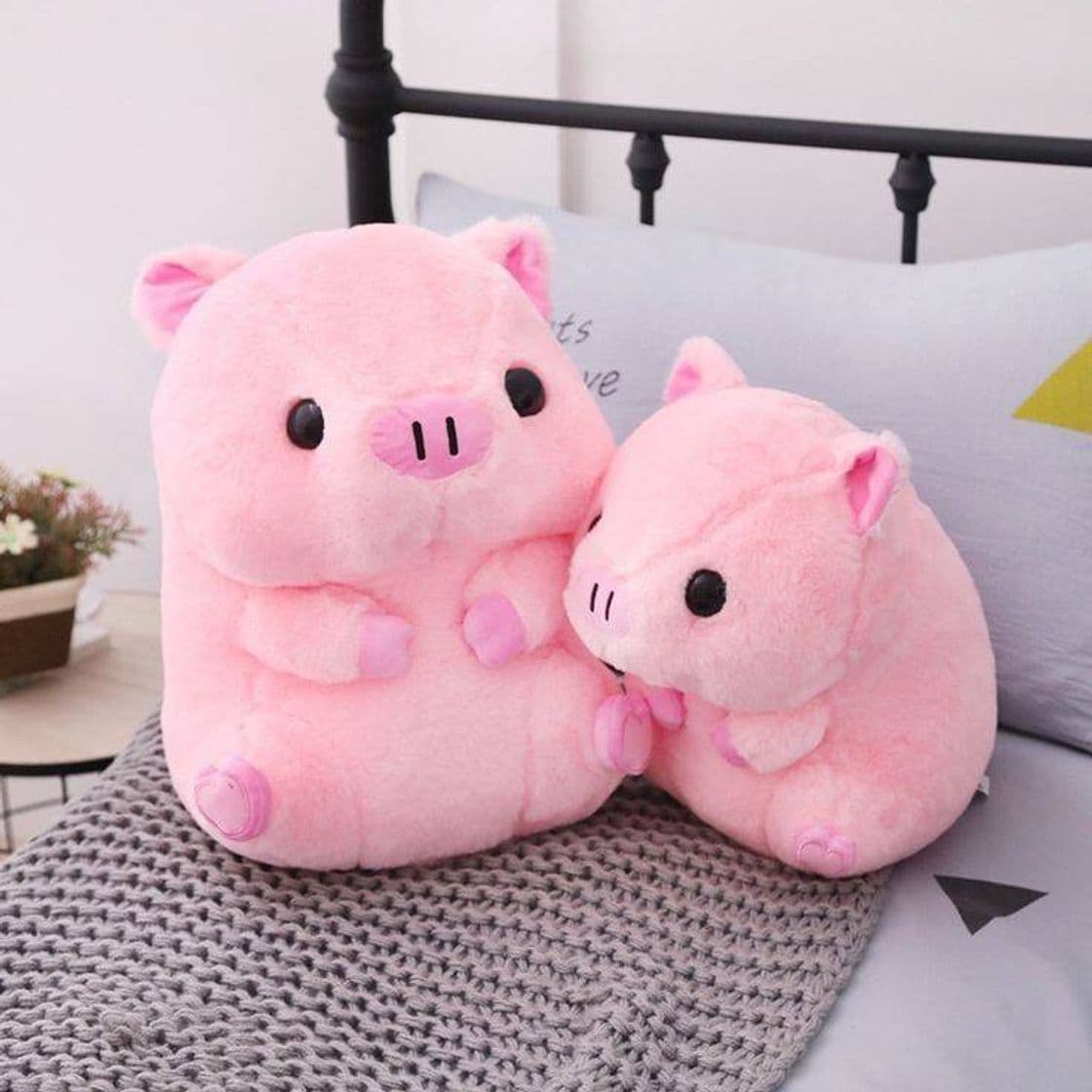 Fashion Pink pig plush🥰