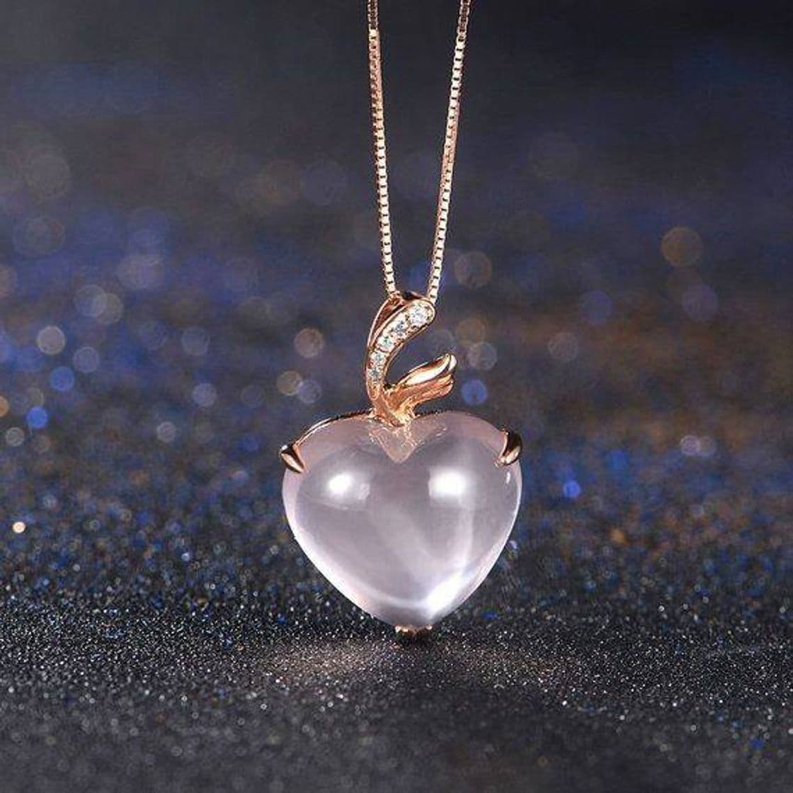 Fashion Rose Gold Heart Necklace❤