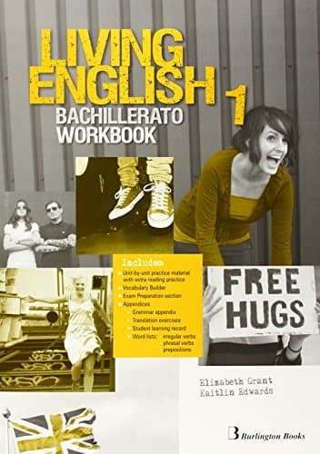 Book LIVING ENGLISH 1ºNB WB 14 BURIN41NB