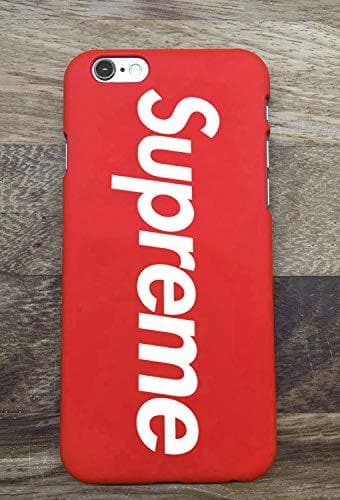 Electrónica Funda Cover supreme rojo iphone x 8+ 7+ 8 7 6S+ 6S