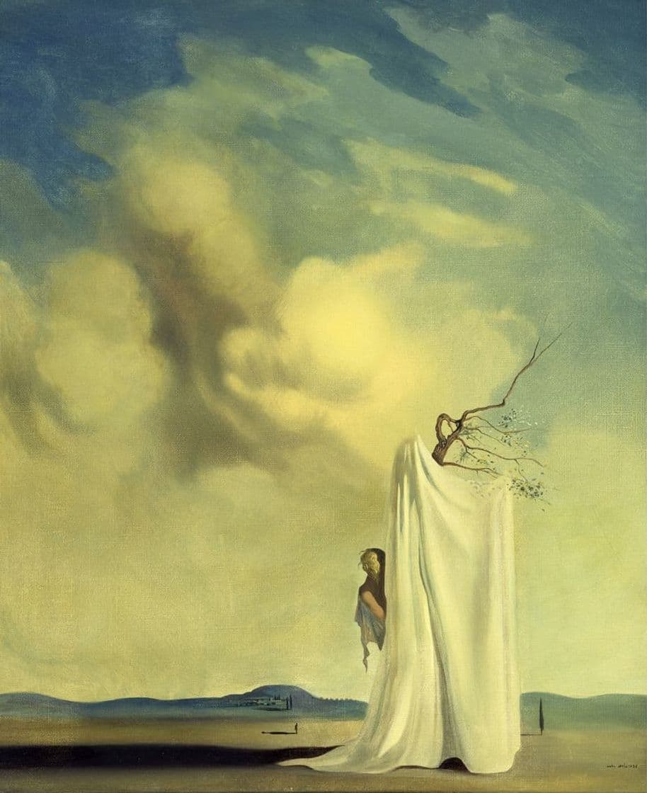 Fashion Figura y drapeado en un paisaje | Fundació Gala - Salvador Dalí