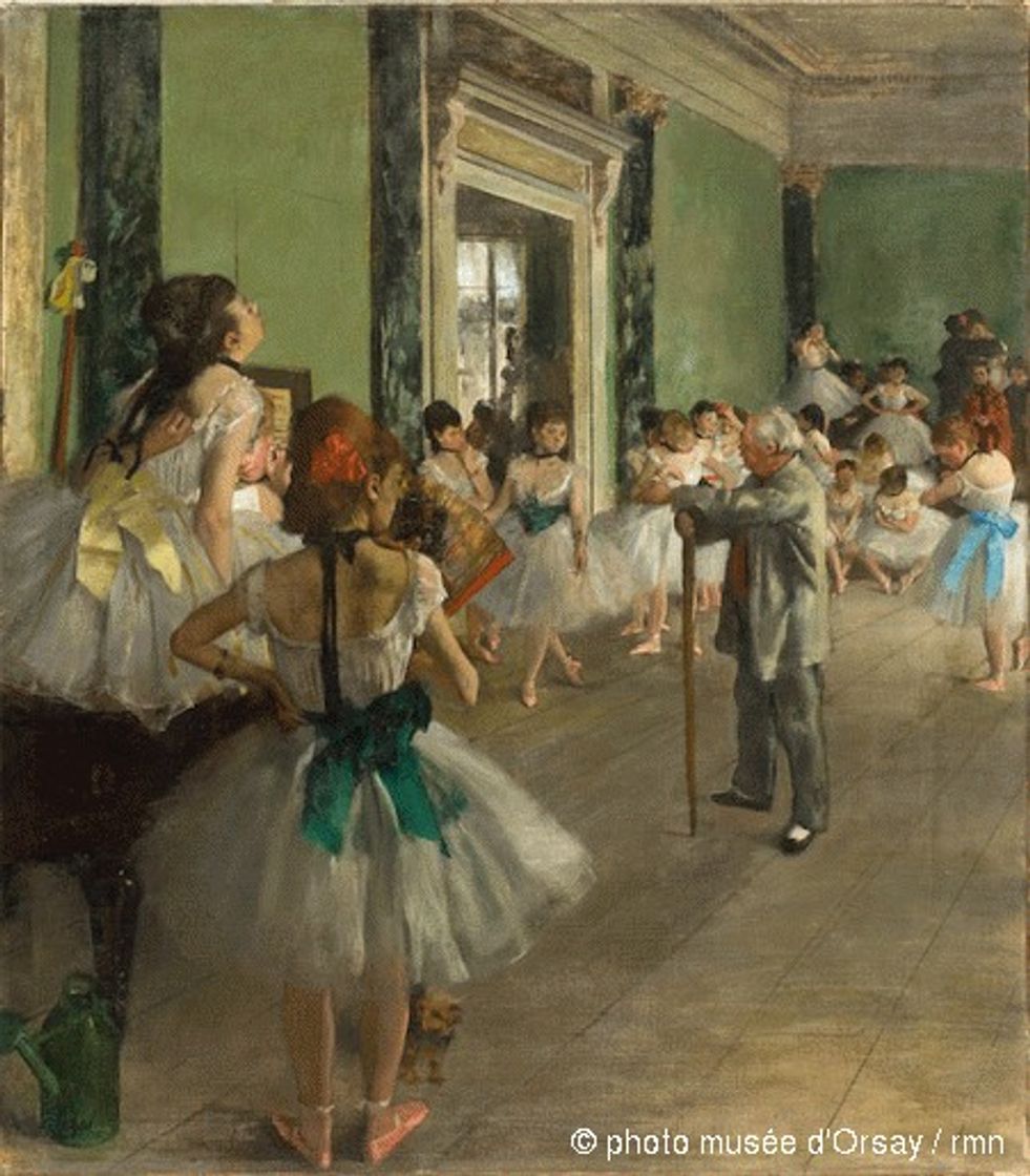 Fashion Edgar Degas
La classe de danse
entre 1873 et 1876