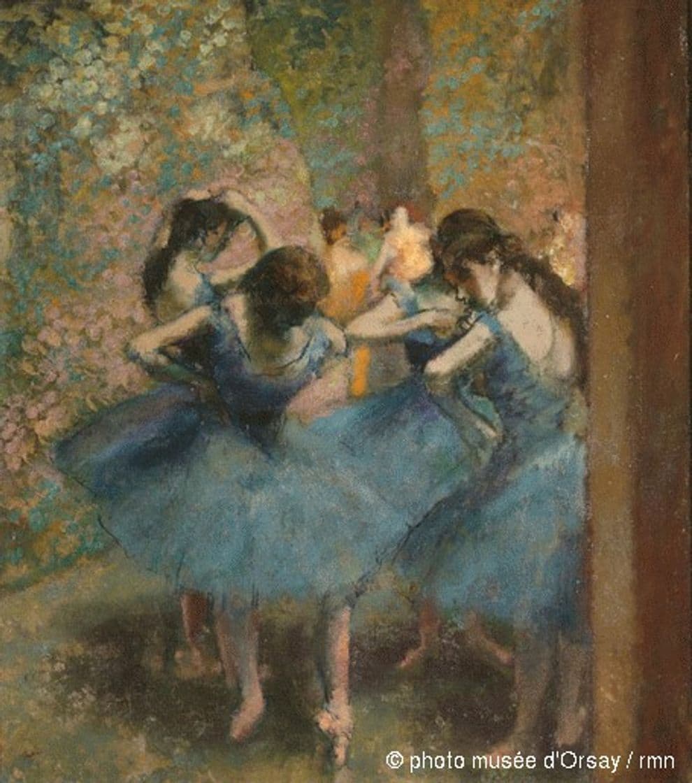 Fashion Edgar Degas
Danseuses bleues
vers 1890