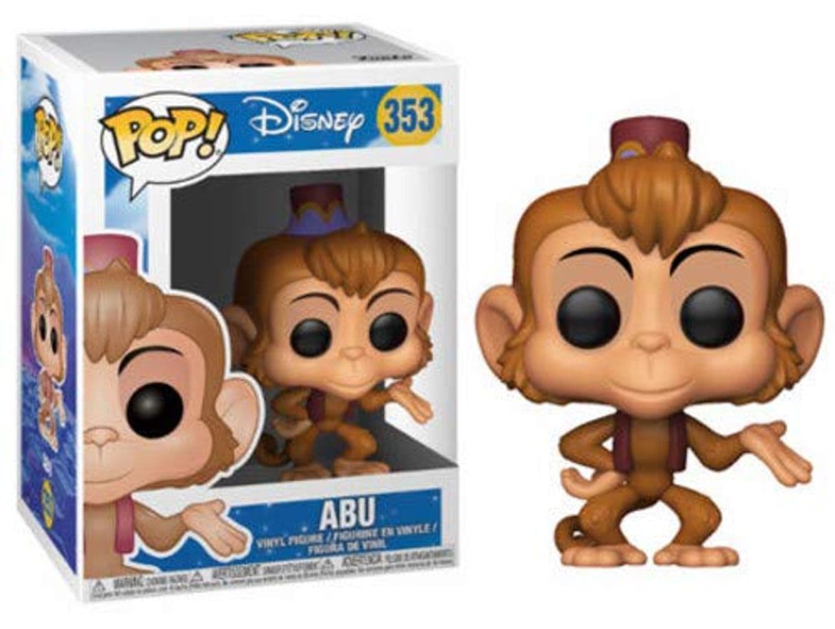 Product FunKo Disney: Aladdin: Abu POP Vinilo, multicolor, 9 cm