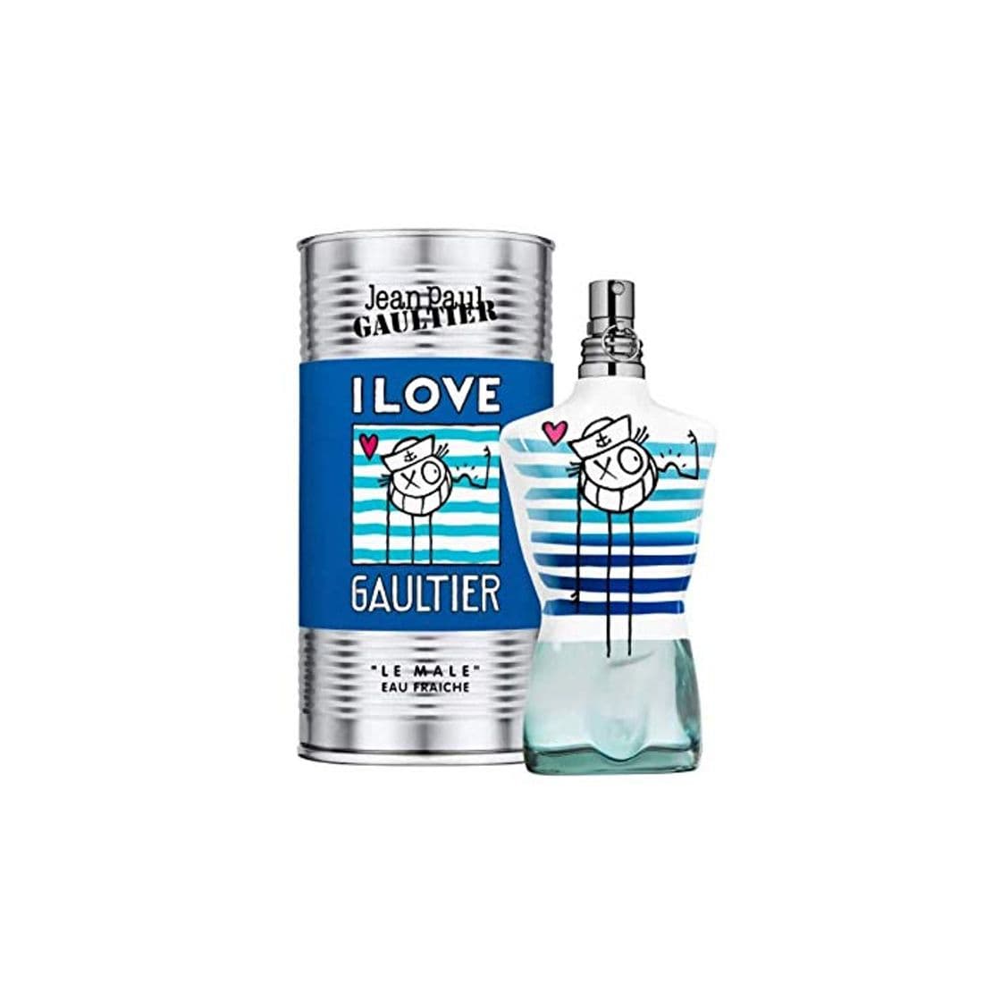 Product Jean Paul Gaultier Le Male I Love Gaultier Eau Fraiche Vapo 125 Ml 1 Unidad 120 g