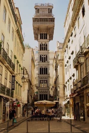 Lugar Elevador de Santa Justa