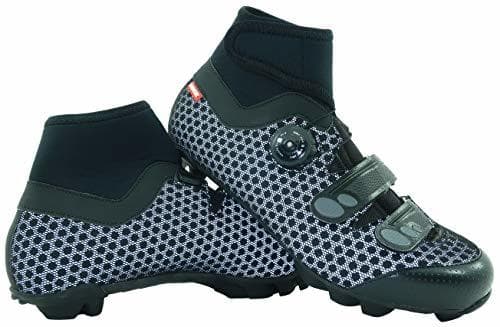 Product LUCK Zapatillas de Ciclismo para Invierno Winter MTB, con Suela de Carbono