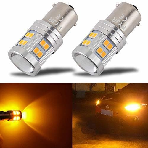 Producto BA15S led 12v intermitente Ámbar Amarillo