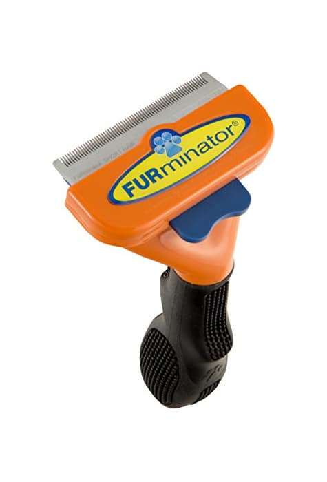 Product FURminator Herramienta de muda para perros medianos de pelo corto M