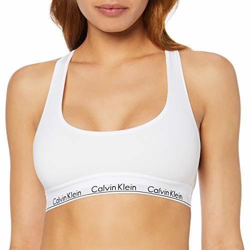 Fashion Calvin Klein 0000F3785E, Sujetador para Mujer, Negro