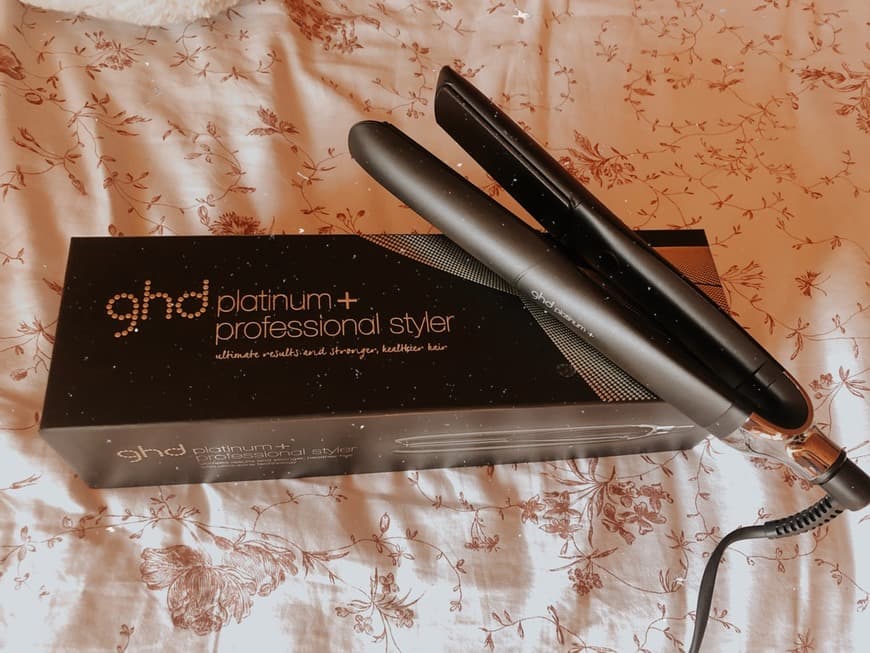 Belleza ghd Platinum+ Black Styler - Plancha para el pelo profesional con tecnología