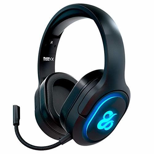 Place Newskill Scylla - Auriculares Gaming Inalámbricos con Micrófono Totalmente Removible compatibles con