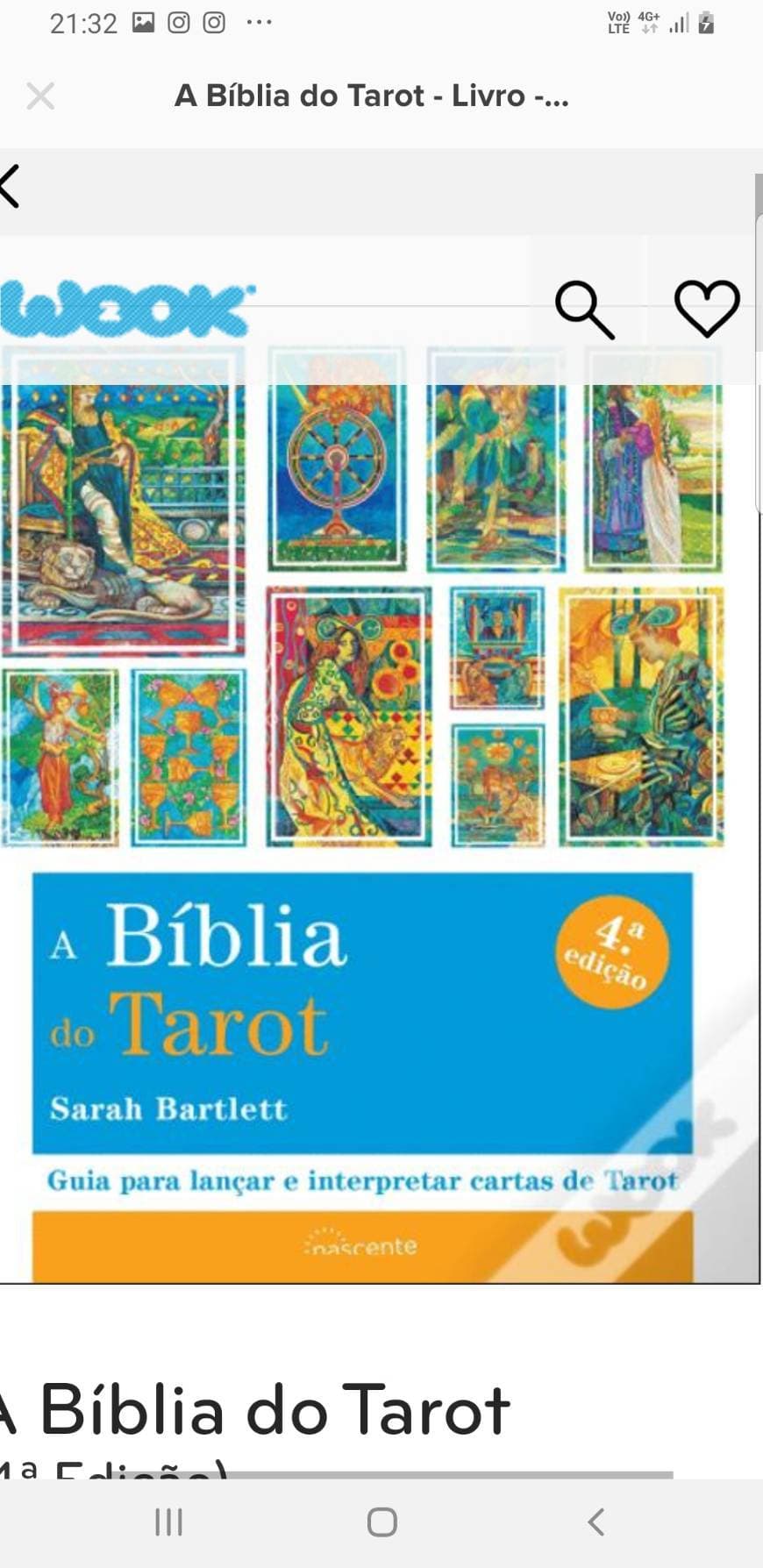 Fashion A Bíblia do Tarot - Livro - WOOK