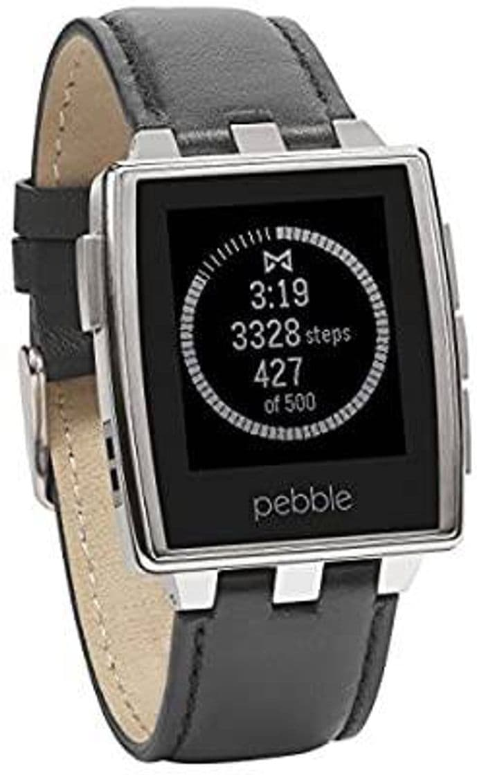 Fashion Pebble Reloj Inteligente de Acero para Dispositivos iPhone 