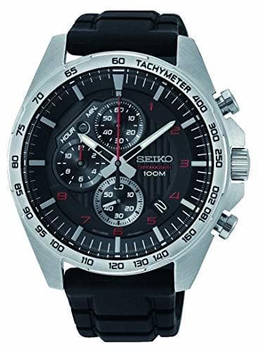 Producto Seiko Reloj Cronógrafo para Hombre de Cuarzo con Correa en Silicona SSB325P1