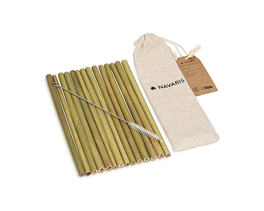 Producto Bamboo Straw Navaris 