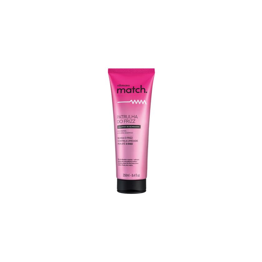 Producto Match patrulha do frizz champô O Boticário 