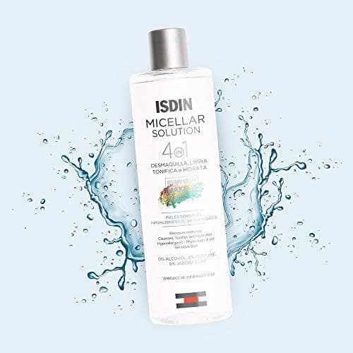 Belleza ISDIN Micellar Solution Agua Micelar Limpieza facial 4 en 1