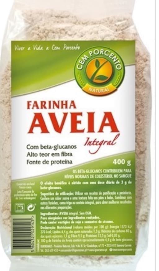 Moda Farinha de Aveia