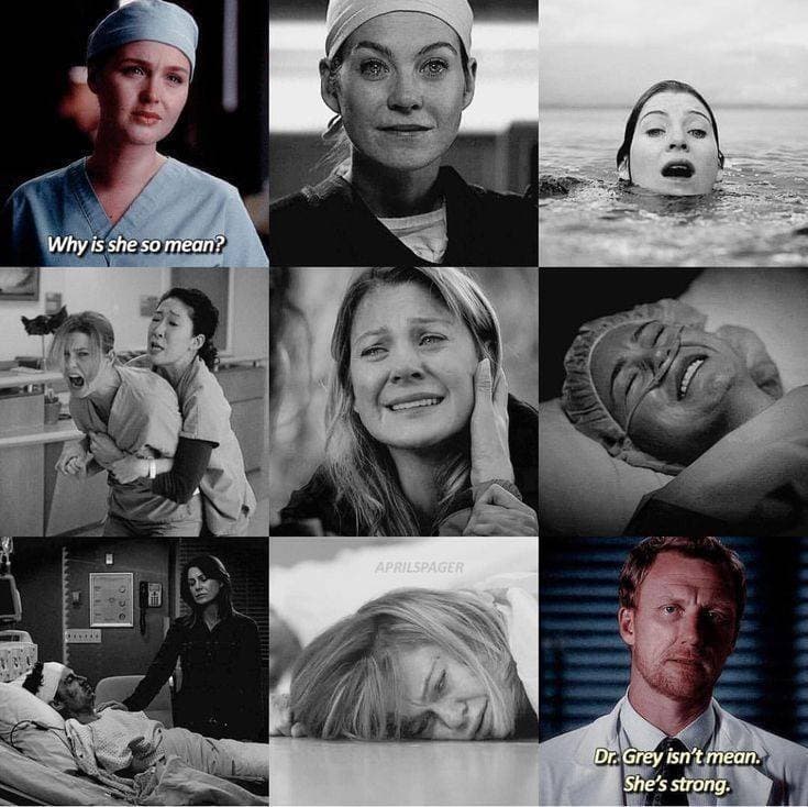 Serie Greys Anatomia Bad drama raiva amor isso é Medicina 🤔