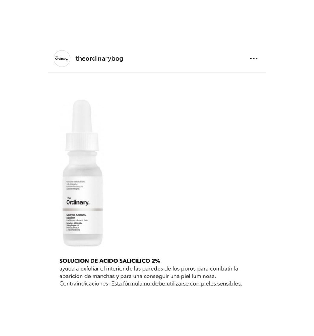 Belleza Serum con Ácido hialurónico, de The Ordinary