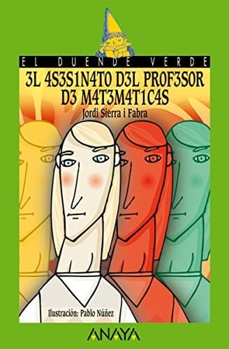 Libro El asesinato del profesor de matemáticas