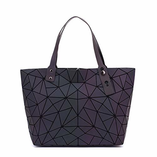 Product 1 Pieza Bolsos de Mujer Bolso de Mano Geometría Bolsos Lentejuelas Espejo