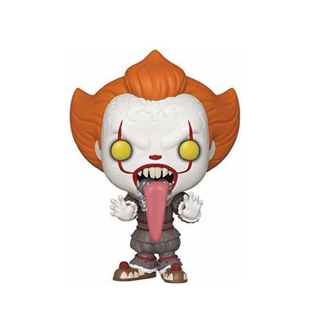 Game Funko- Pop Vinyl: Movies: IT: Chapter 2-Pennywise w/Dog Tongue Figura Coleccionable, Multicolor