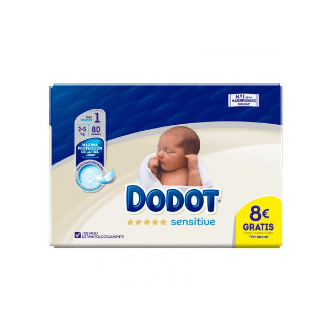 Producto Dodot Sensitive Tamanho1 2-5 kg