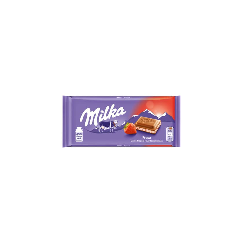 Producto Tablete Chocolate de Leite Morango/Iogurte