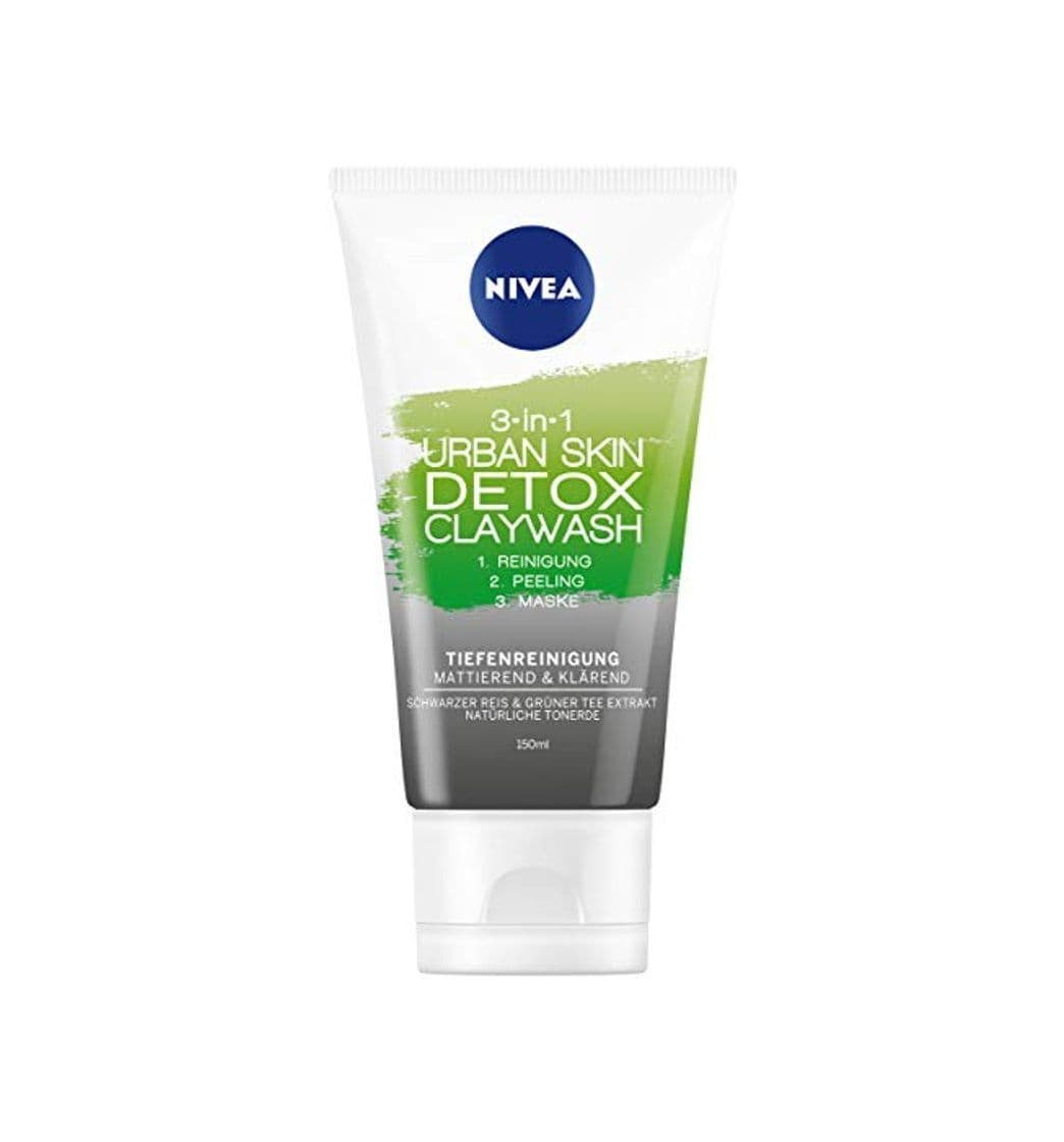 Beauty Nivea 3 in1 Urban Skin Clay Wash, 3 Pack