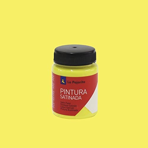 Product Pintura Satinada La Pajarita L-01 Amarillo Limon 75ML  Múltiples Usos