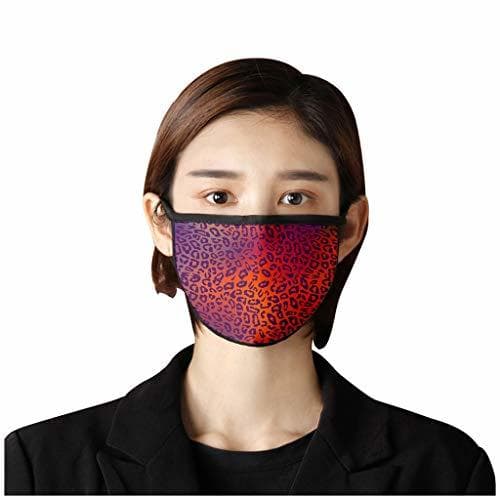 Product RANTA Unisex Leopard Spots Wild Cat Universal Face Medical Kn95 Máscaras PañO