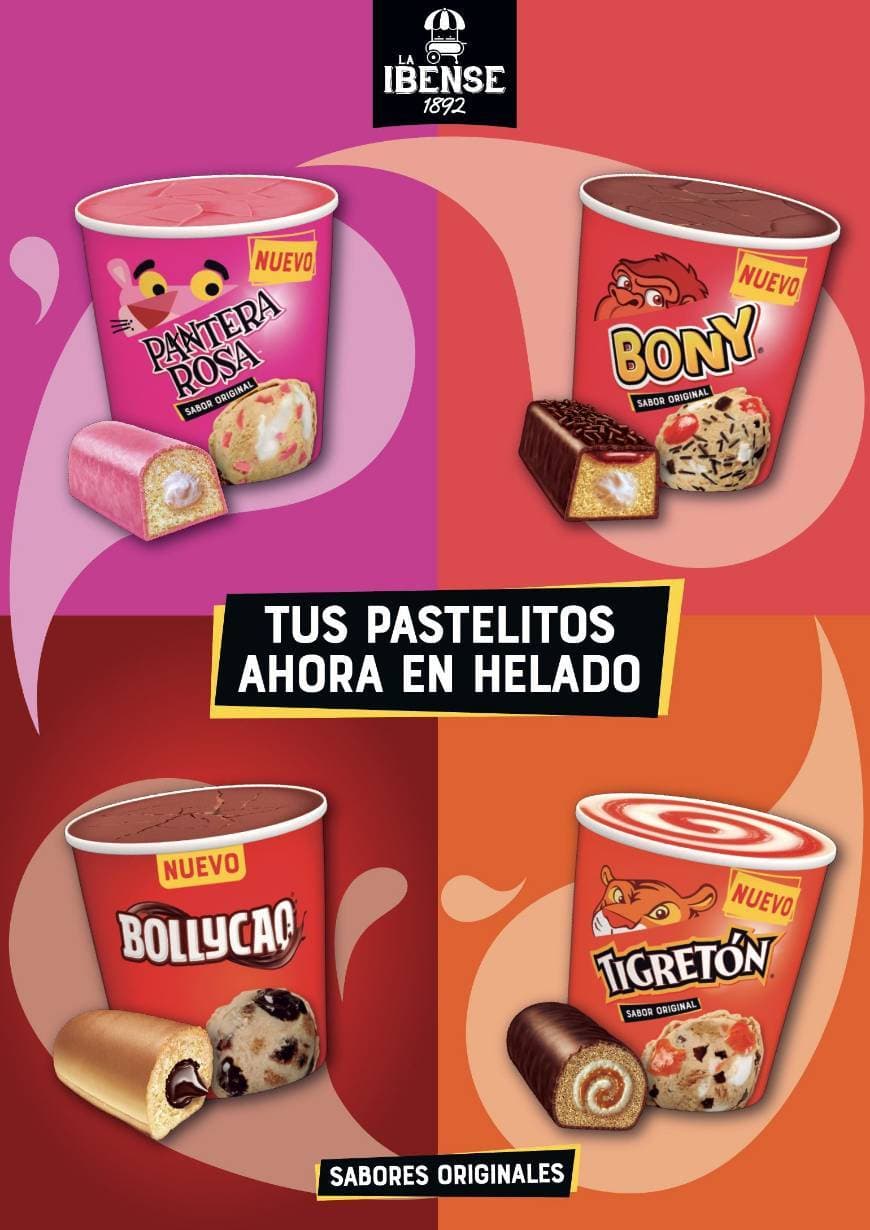 Moda Helado de bollycao, Pantera rosa, Tigretón, Bony 🍦🍫