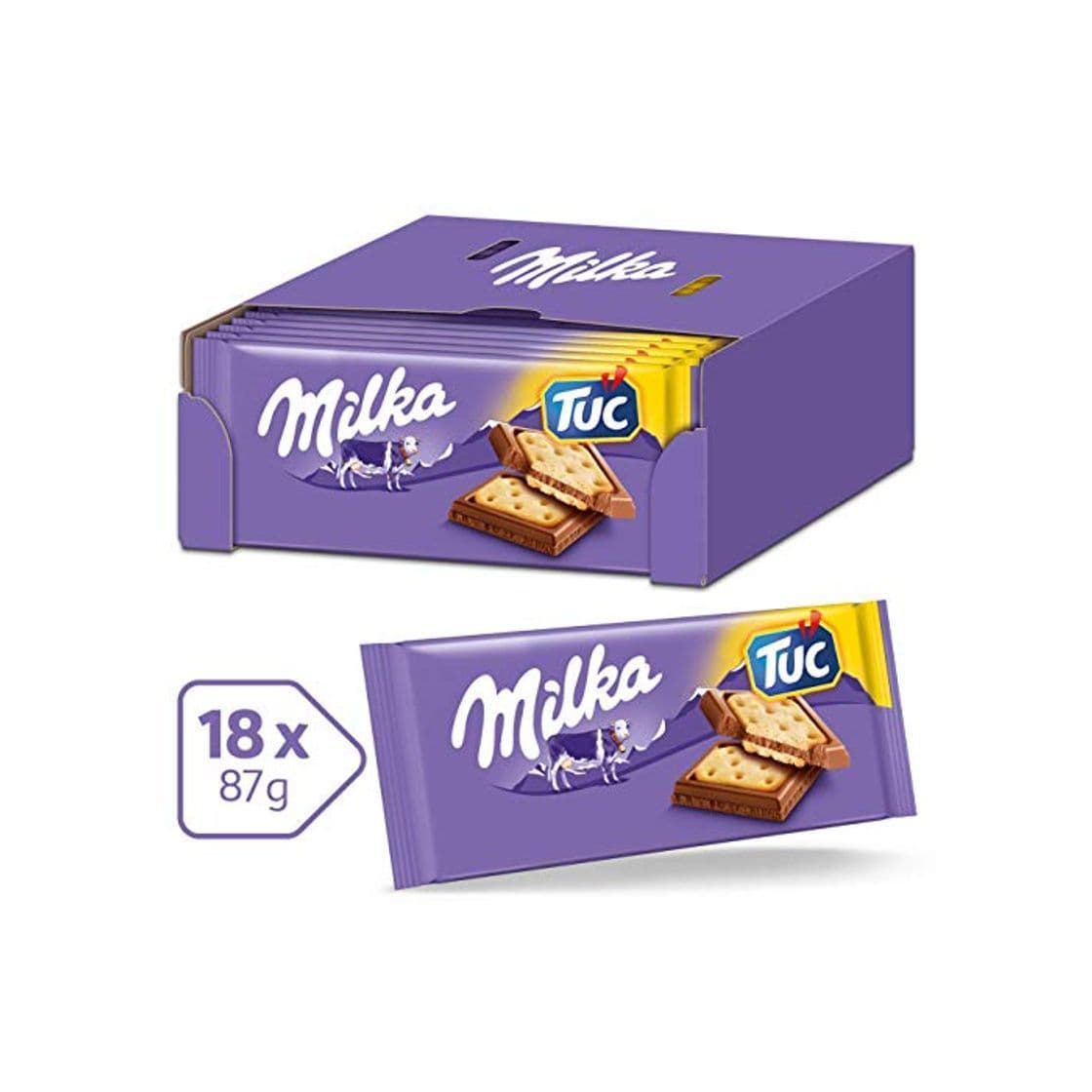 Producto Milka & TUC Crackers