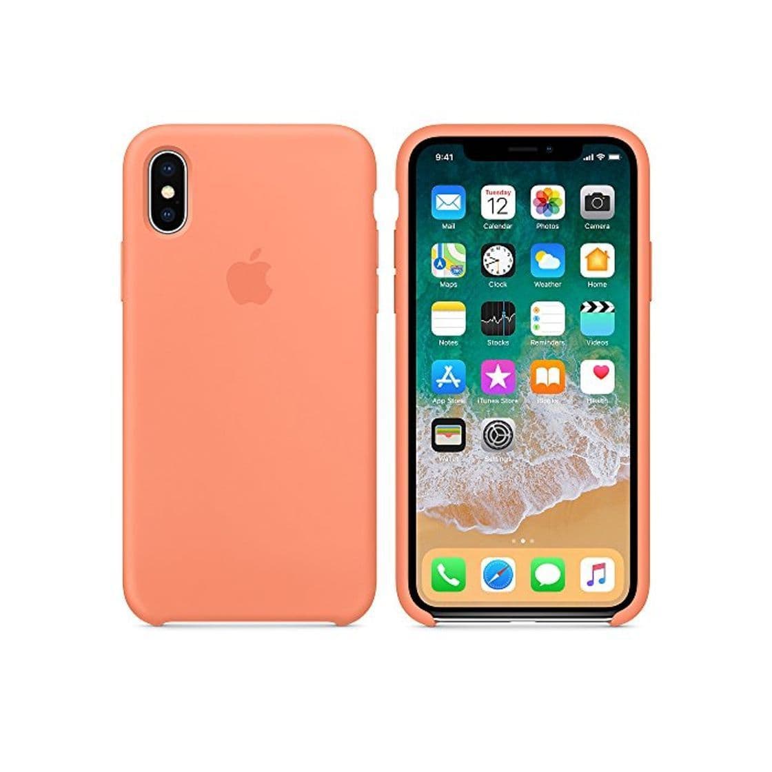 Producto El último Verano Funda iPhone X, Slim Líquido de Silicona Gel Carcasa