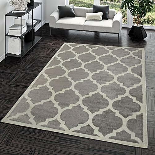 Product TT Home Alfombra De Salón Moderna De Pelo Corto Diseño Marroquí para