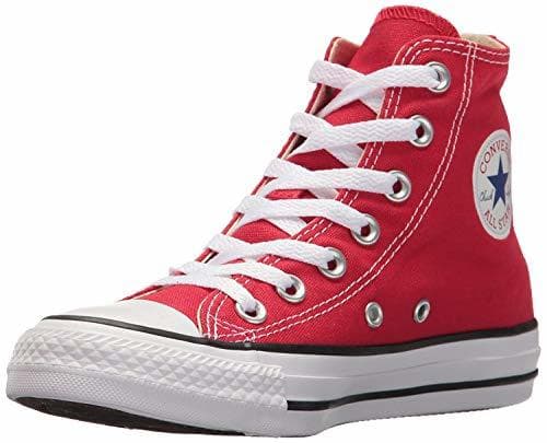 Product Converse Junior Rojo All Star Chuck Taylor Hi Zapatillas-UK 2