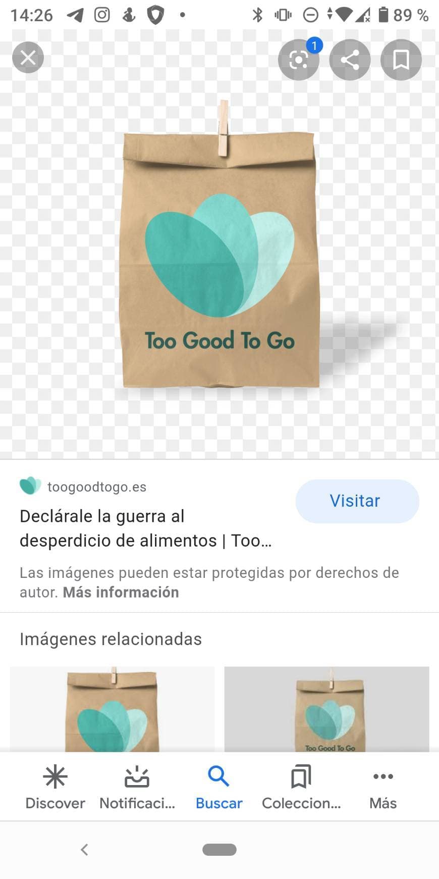 App Too Good To Go - SALVAR COMIDA