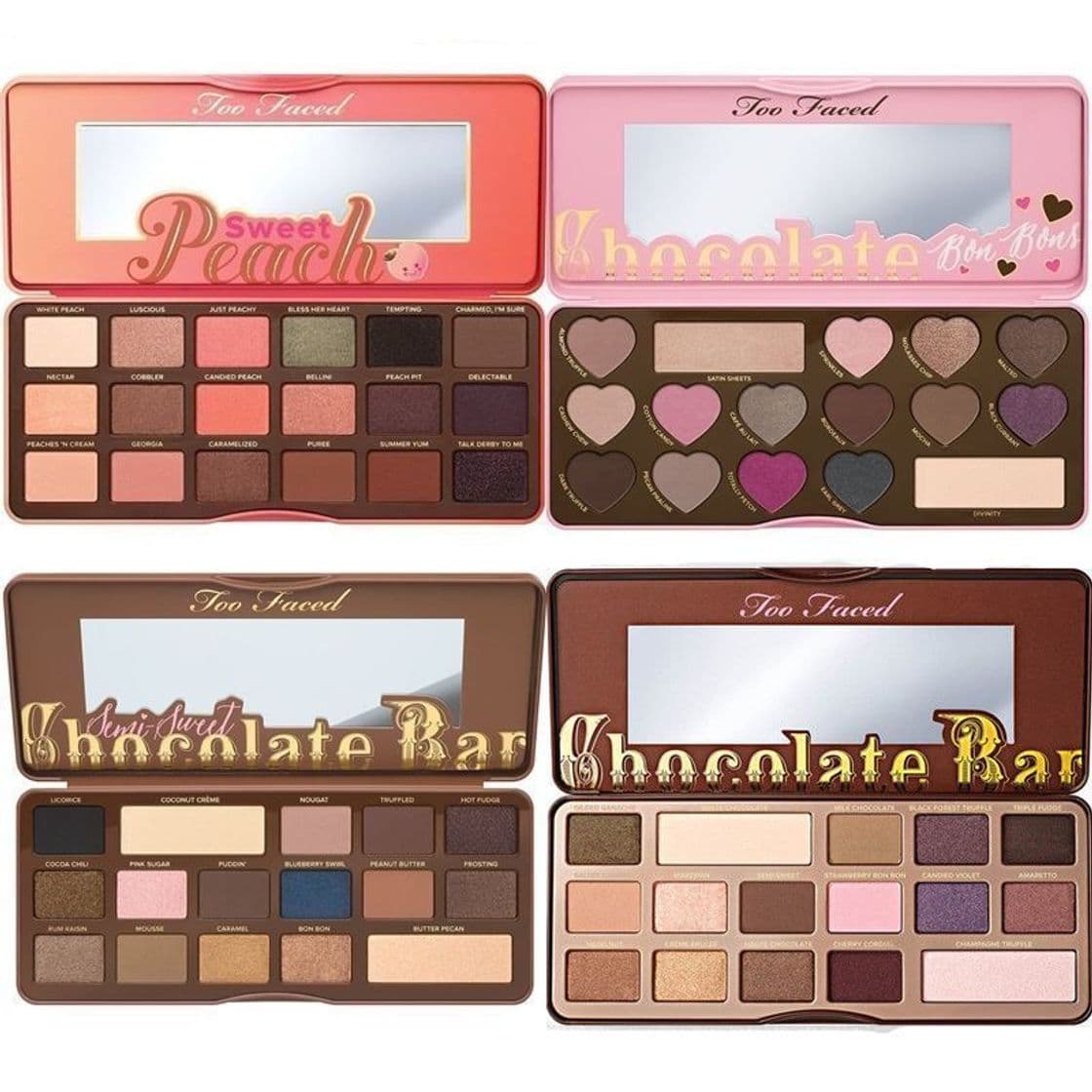 Belleza Paleta de sombras de ojos Semi-Sweet Chocolate Bar, de Too Faced