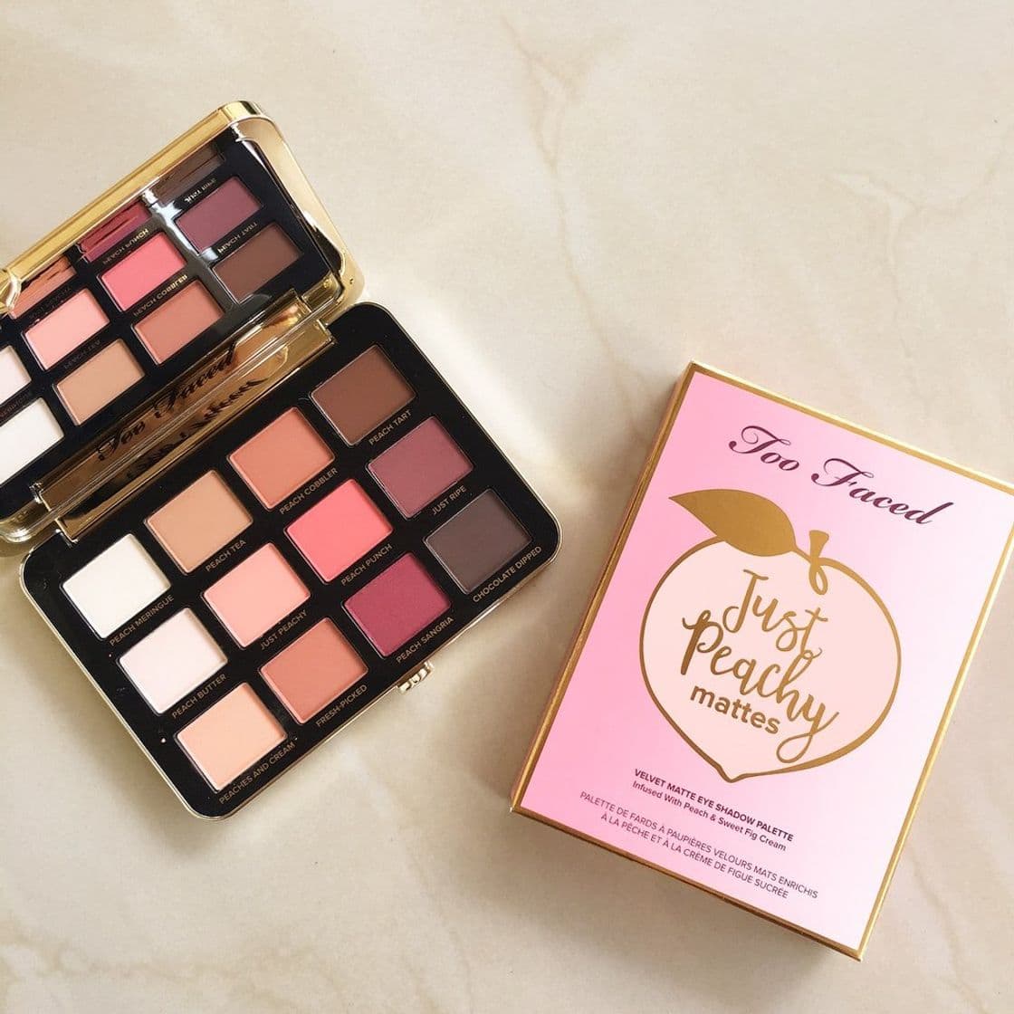 Belleza Too Faced Just Peachy Mattes Eye Shadow Palette