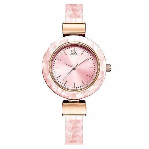 Fashion Relojes Mujer con Pulsera de Correa Fina