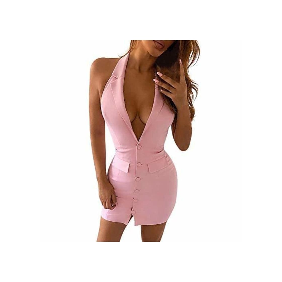 Producto Vestido de mujer LeeMon Sexy para el cuello