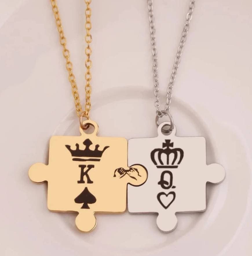 Product Collares King y Queen de acero inoxidable 