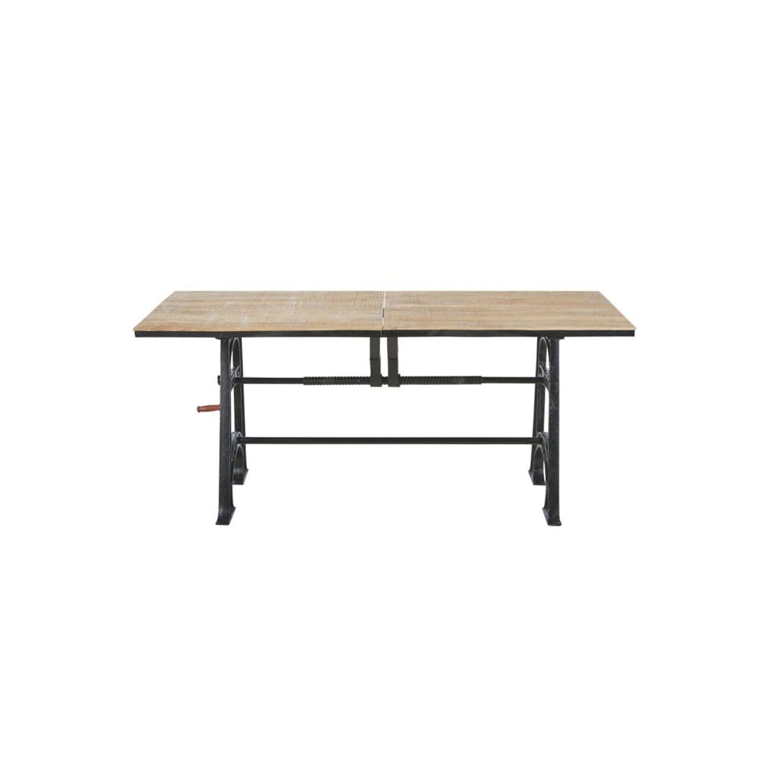 Producto Mesa de comedor industrial extensible de 8 a 10 MANIVELLE