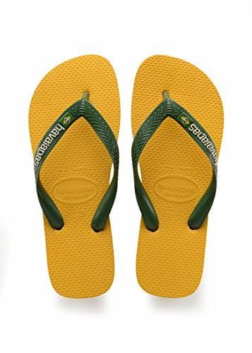 Producto Havaianas Brasil Logo, Chanclas Unisex niños, Amarillo